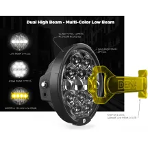 Full Deck Headlight Kit — Harley-Davidson®, Black