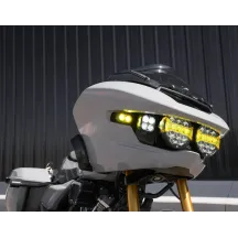 Full Deck Headlight Kit — Harley-Davidson®, Black