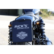 Soporte de matrícula central Nightster — Harley-Davidson®, negro mate