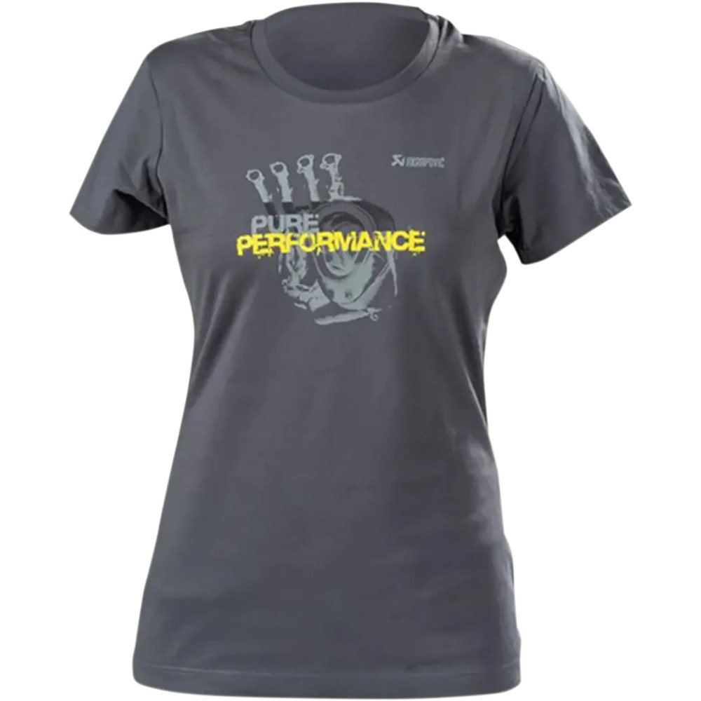Women's Pure Performance T-Shirt — L, Slim fit, Charcoal