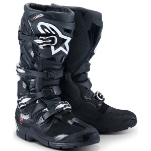 Tech 7 Enduro Drystar® Boots — Black, EU 42 / US 8