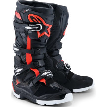 Tech 7 Enduro Drystar® Boots — US 7, EU 40.5, Black, Red, White