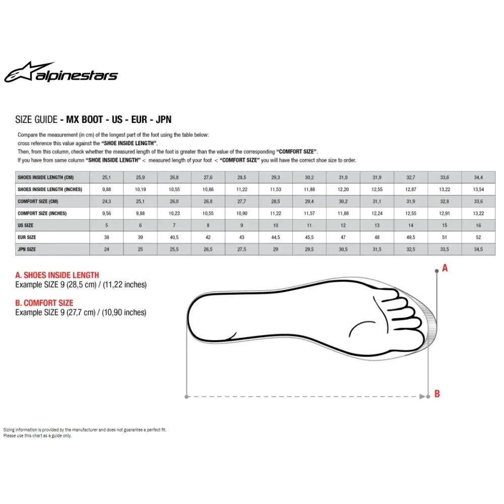 Tech 7 Enduro Drystar® Boots — Over-Calf, Black