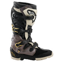 Botas Tech 7 Enduro Drystar® — Impermeables, negro/dorado/gris, US 12 / EU 47