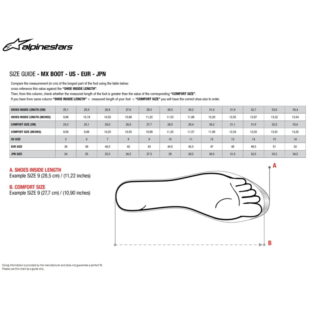 Tech 7 Enduro Drystar® Boots — US Size 14, Black