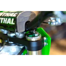 Compression Adjuster — 16 cm (6-5/16"), front fork, Silver