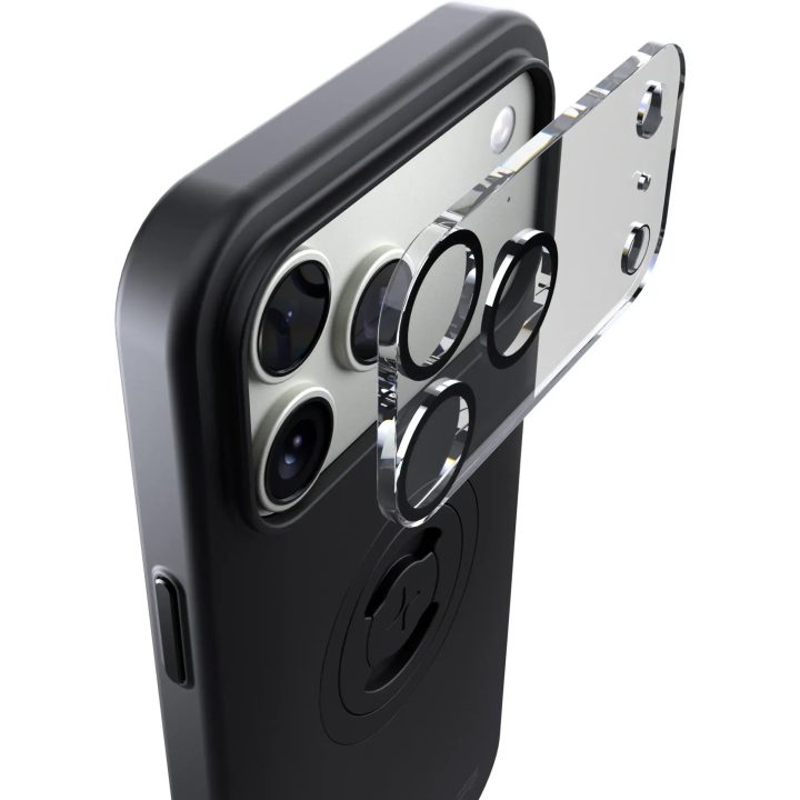 Protector de lente iPhone 17 — Transparente, vidrio templado