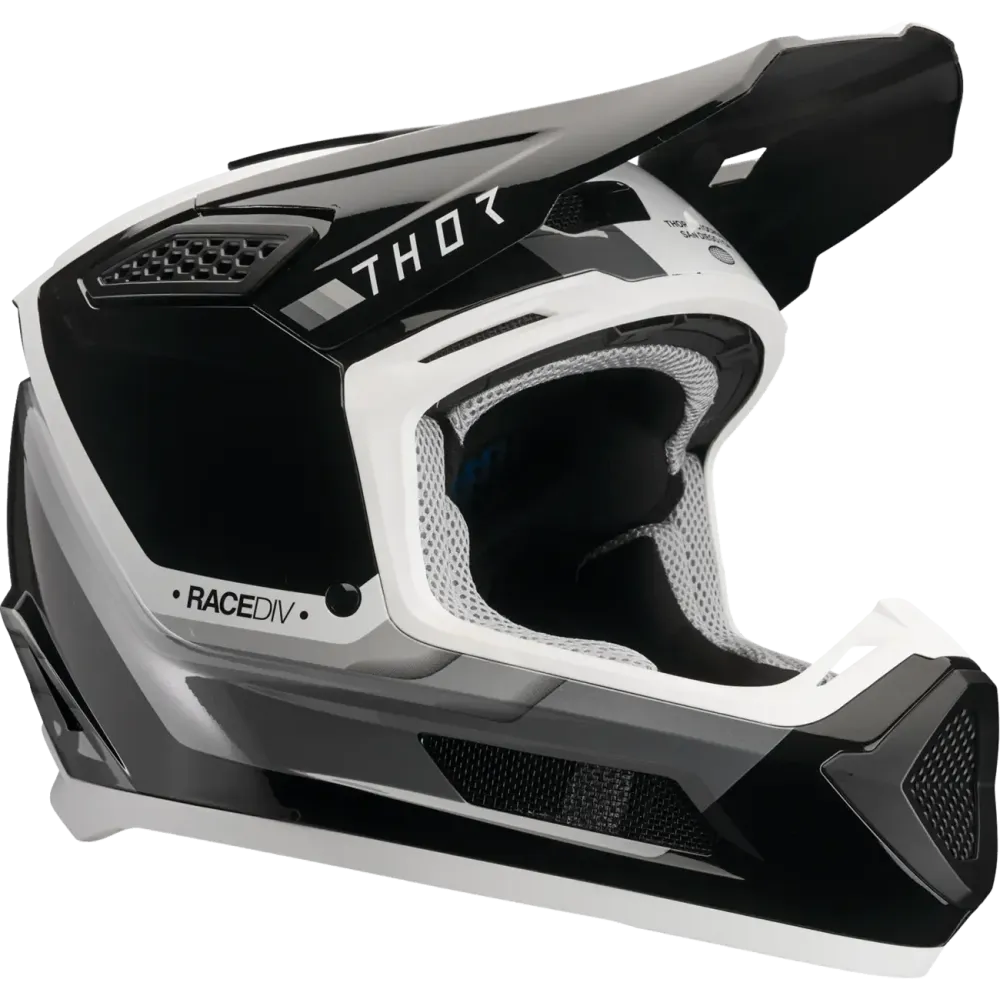Helmet Fleet Defy BK/WH 2X — 2XL, Black/White