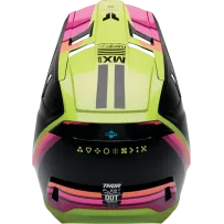 Fleet Defy Youth Helmet — L, Black/Acid