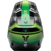 Fleet Camber Youth Helmet M — Black/Green, Gloss