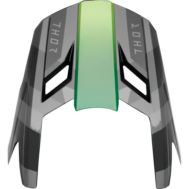 Fleet Helmet Visor Kit — Gloss Black, Gray, Green, XS-M