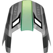 Visor Kit Fleet Camber — XS-M, Black/Green