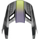 Fleet Helmet Visor Kit — Gloss Black, Gray, Purple, Yellow, L-2XL