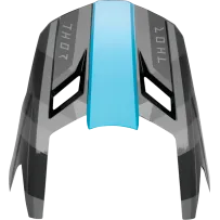 Visor Kit Fleet Camber — L-2XL, Black/Teal