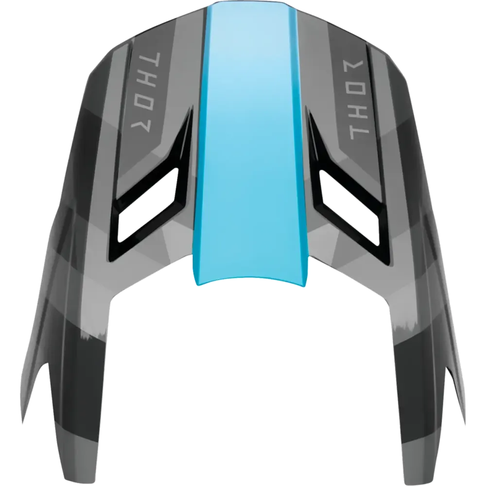 Kit de visera Fleet Camber — L-2XL, negro/verde azulado