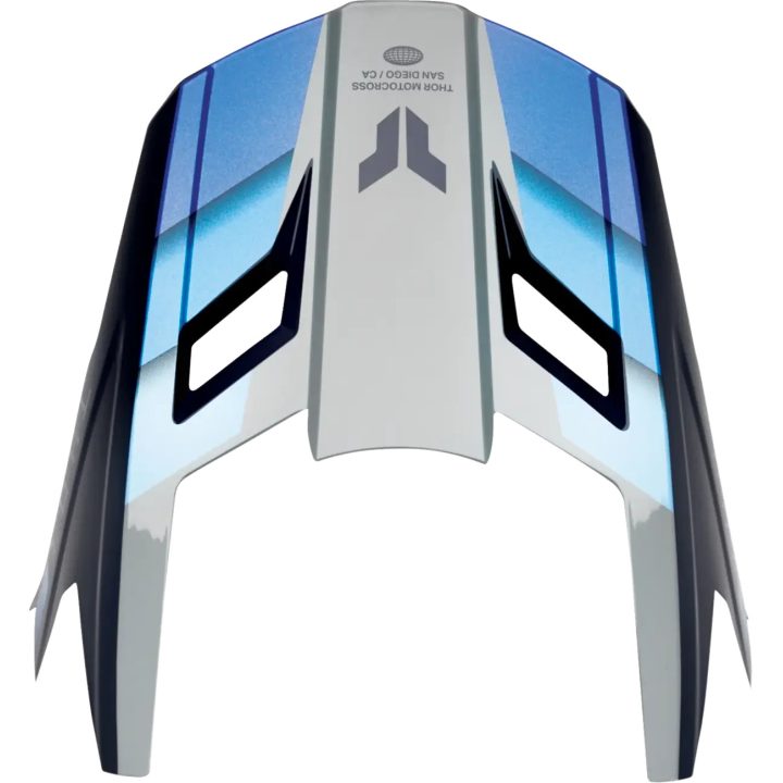 Fleet Helmet Visor Kit — Gray, Blue, Black, Gloss