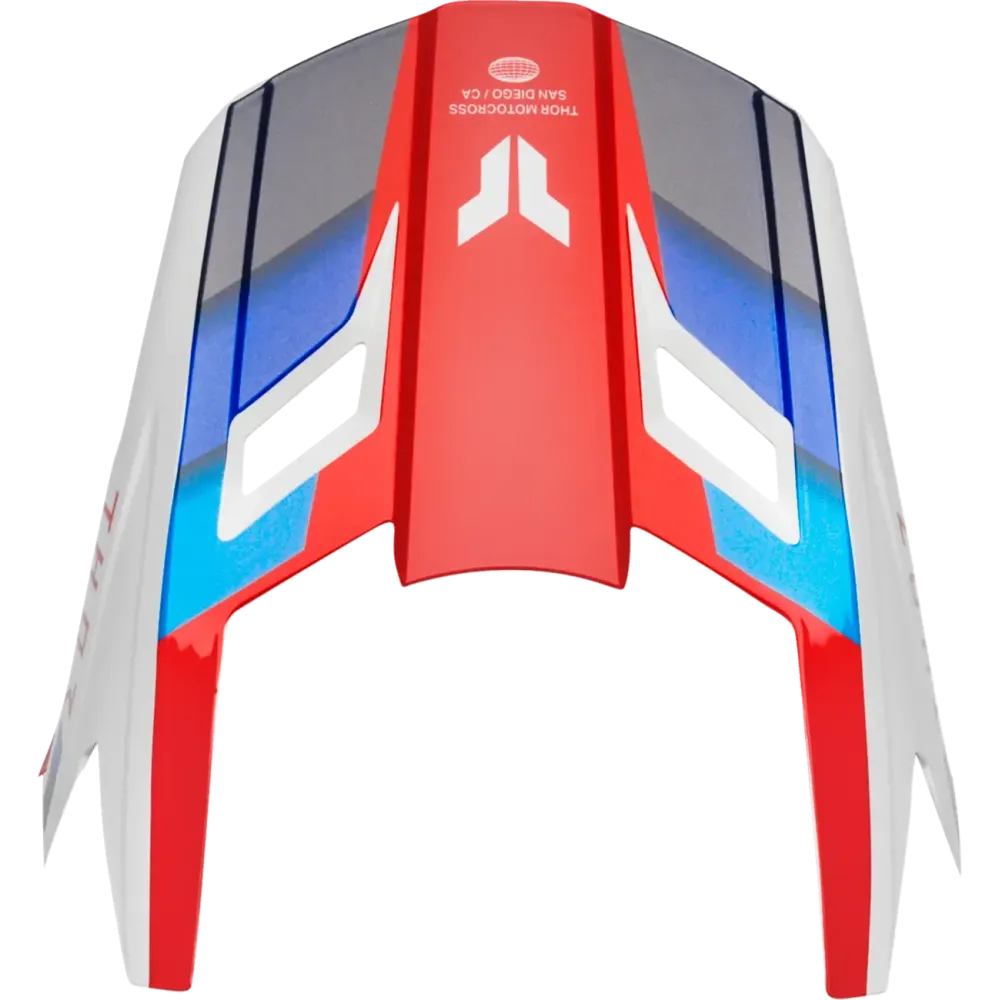 Visor Kit Fleet Defy — L-4XL, Fleet fit, Blue, Red, White