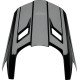 Youth Fleet Blackout Helmet Visor Kit — Youth, Black Gloss
