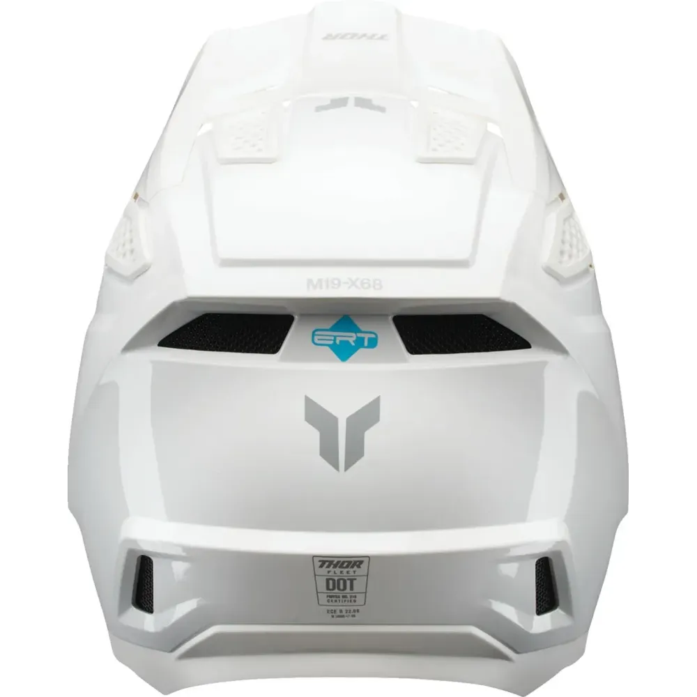 Fleet Whiteout Helmet — XL, White
