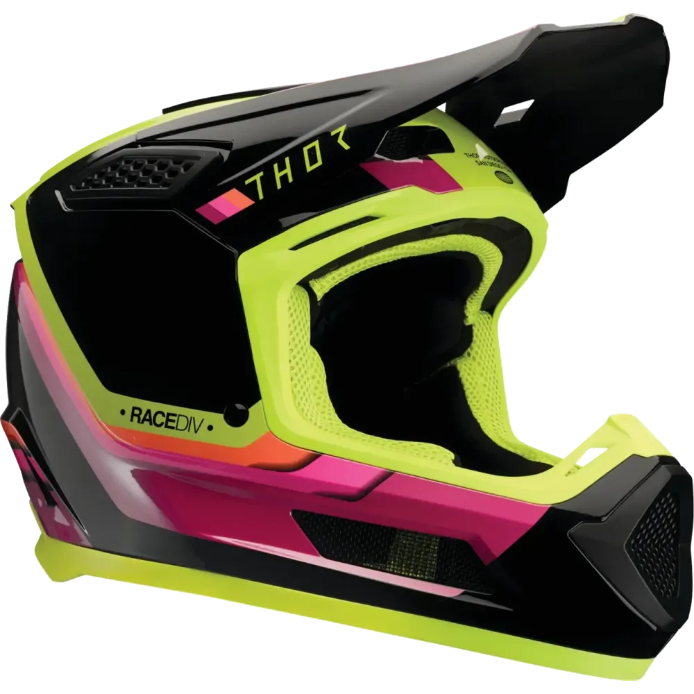 Casco Fleet Defy BK/AC XL — negro/ácido