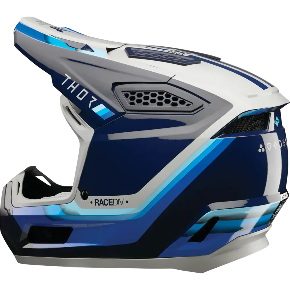 Fleet Defy Helmet — L, Blue/Gray