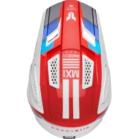 Helmet Fleet Defy — L, White/Red/Blue