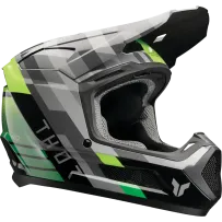 Helmet Fleet Camber — Youth S, Black/Green