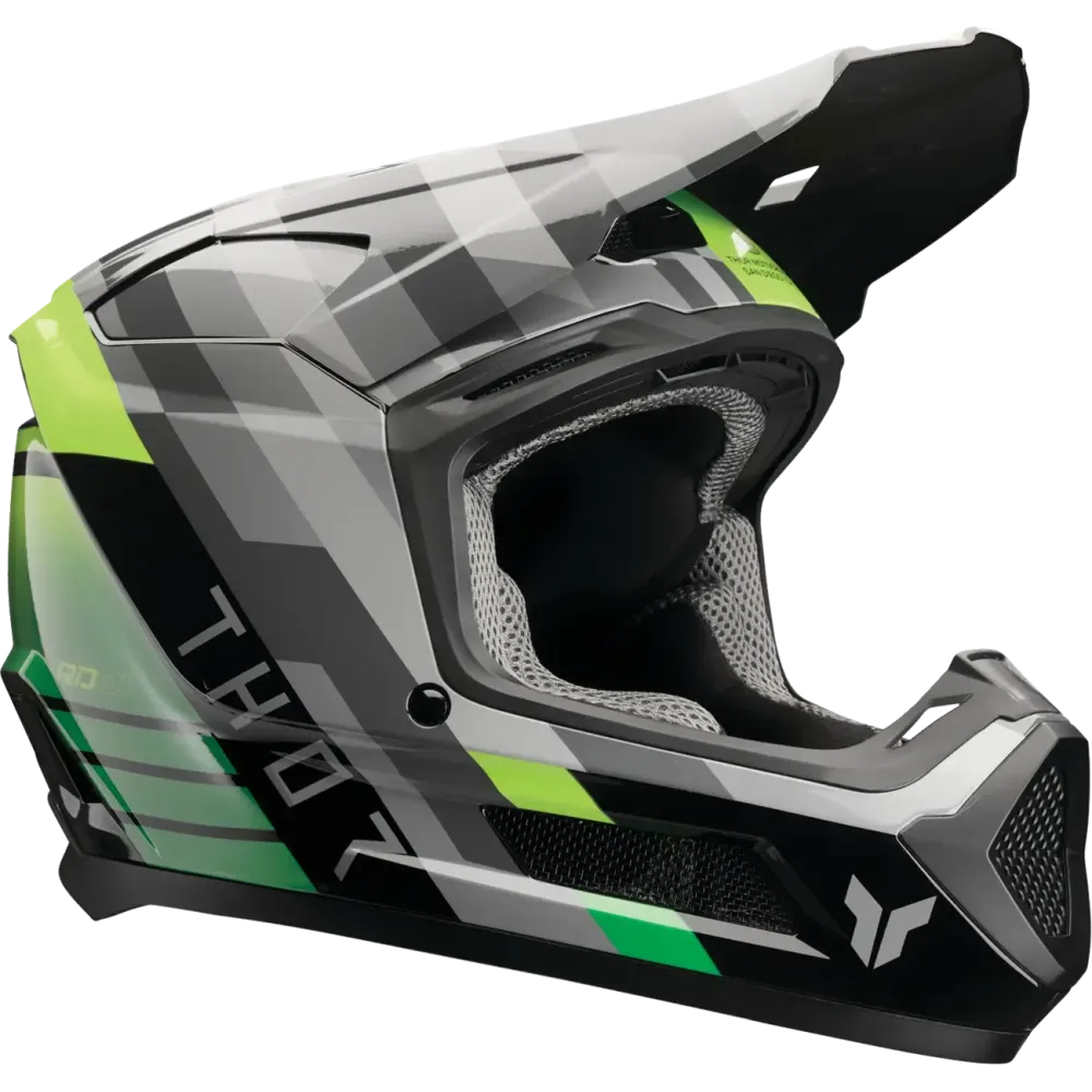 Helmet Fleet Camber — Youth S, Black/Green