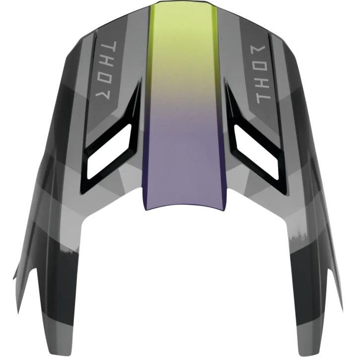 Fleet Helmet Visor Kit — XS-M, Adult, Black, Gloss, Gray, Purple, Yellow