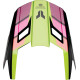 Fleet Helmet Visor Kit — Black, Gloss, Pink, Fluorescent Green, L-2XL