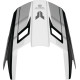 Fleet Helmet Visor Kit — Fleet, XS-M, Black, White, Gray