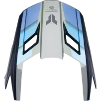 Visor Kit Youth Fleet Defy — One Size, Blue/Gray, Fits Fleet