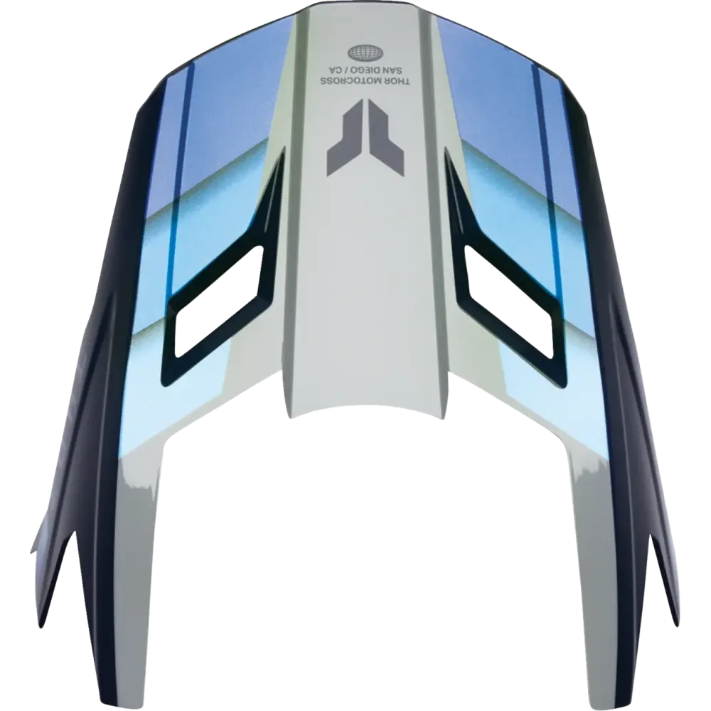 Visor Kit Youth Fleet Defy — One Size, Blue/Gray, Fits Fleet