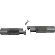 1-1/4" EZ Install Pointed Top Handlebar Kit — 1-1/4" diameter, 14" rise