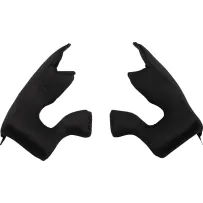 Youth Fleet Helmet Cheek Pads — M, Fleet, Black