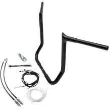 Kit de manillar EZ Install de punta puntiaguda 1-1/4" — diámetro 1-1/4", diámetro de la abrazadera 1", elevación 16"