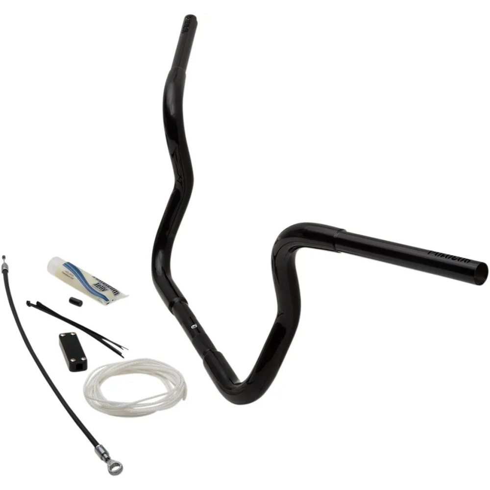 1-1/4" EZ Install Round Top Handlebar Kit — 1-1/4" (32 mm) diameter, 10" (25.5 cm) rise, 36" (91.5 cm) width, Black
