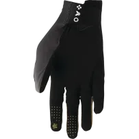 Sportmode Iconic Gloves — Size L, Brown/Black, Short cuff