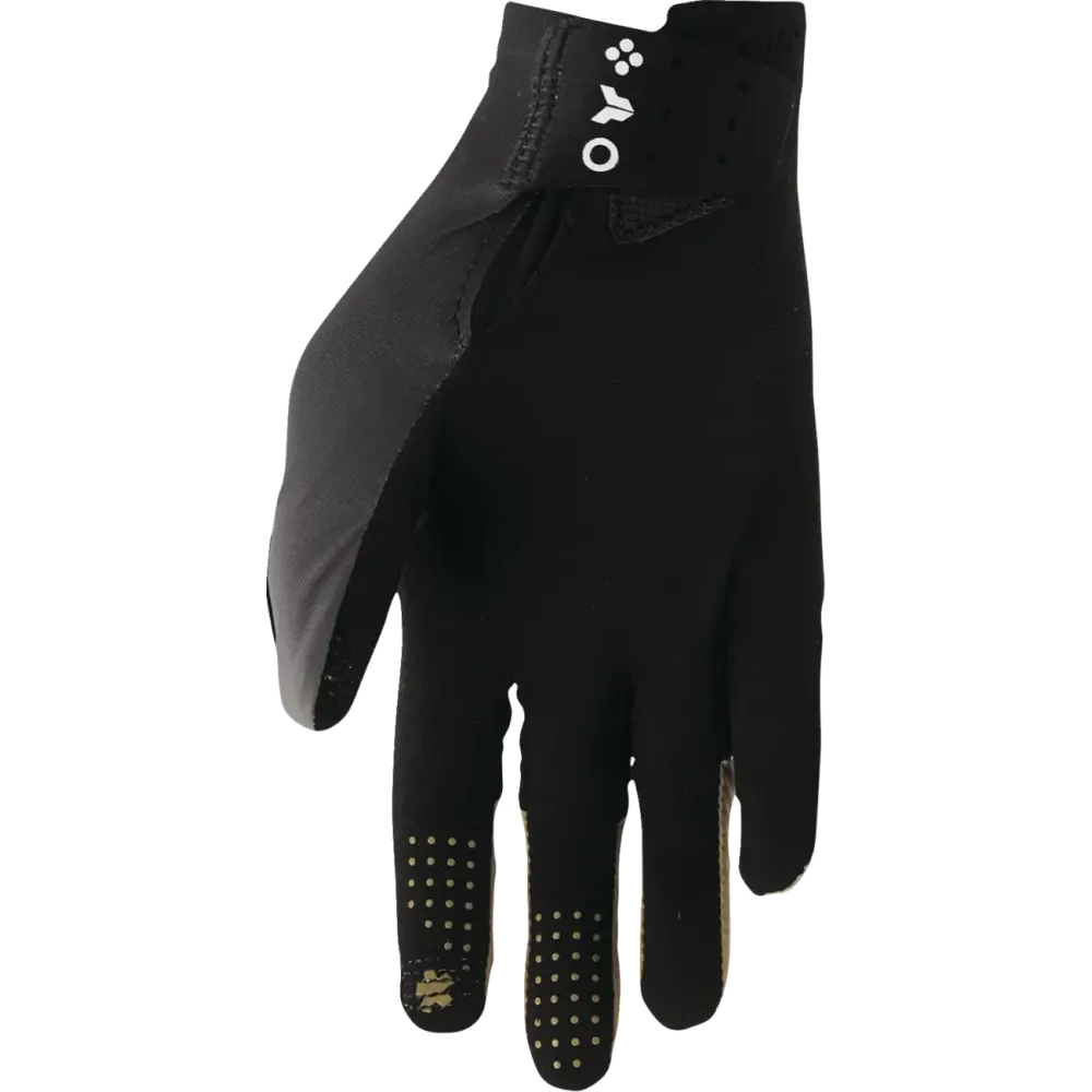 Sportmode Iconic Gloves — Size L, Brown/Black, Short cuff