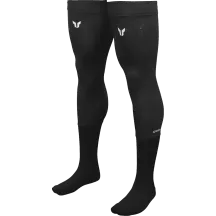 Compression Socks — Size L/XL, Black, With knee brace sleeve