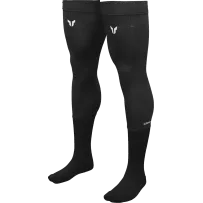 Compression Socks — Size L/XL, Black, With knee brace sleeve