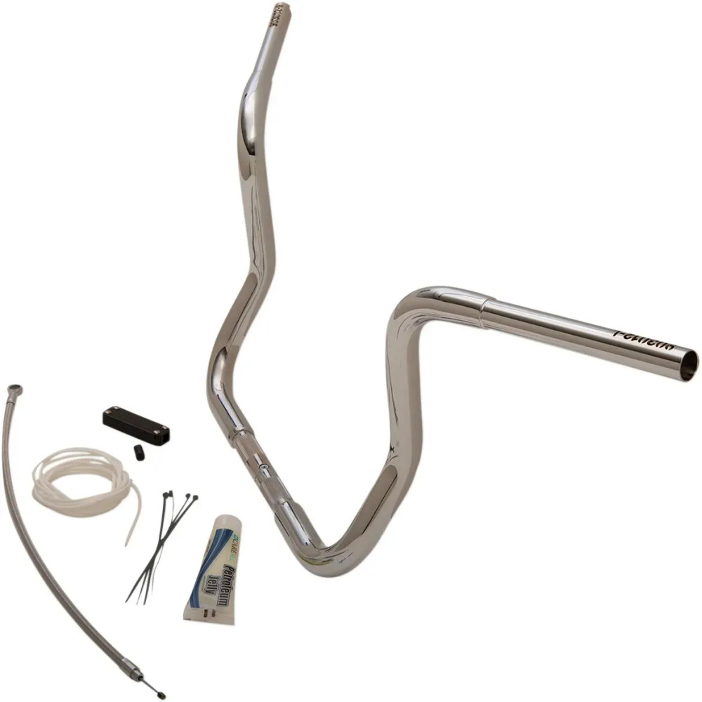 1-1/4" EZ Install Round Top Handlebar Kit — 12" rise, 36" width