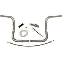1-1/4" EZ Install Round Top Handlebar Kit — 12" rise, 36" width