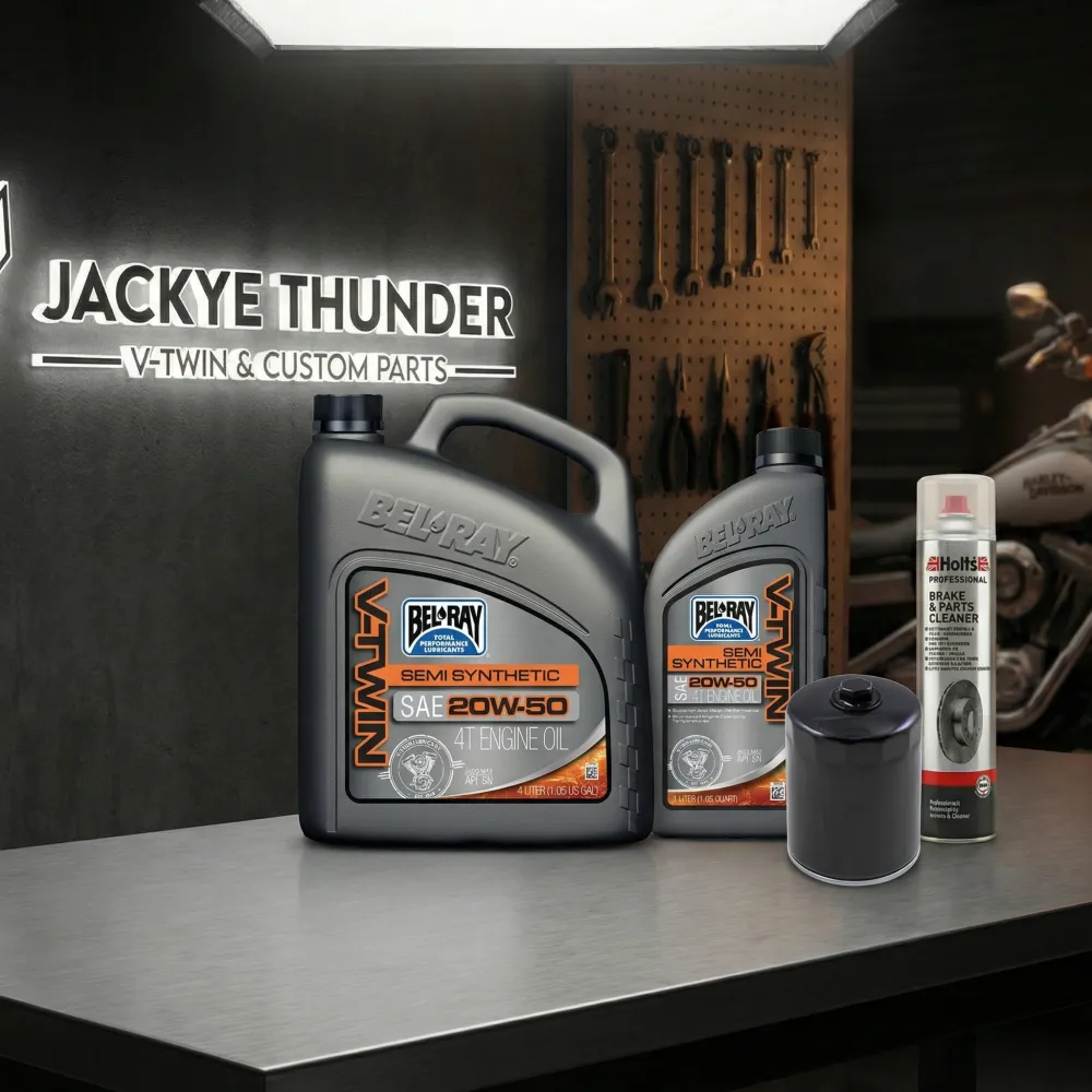 M8 Softail Engine Oil Change Kit - Bel-Ray Semi-Synthetic
