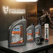 Twin Cam Softail & Dyna Engine Oil Change Kit - Bel-Ray Mineral