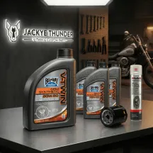 Twin Cam Softail & Dyna Engine Oil Change Kit - Bel-Ray Semi-Synthetic