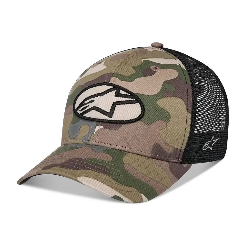 Oblique Trucker Hat — One Size