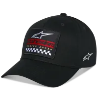 Matrix Snapback Hat — One Size, Black