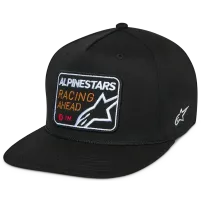 Intuitive Snapback Hat — One Size, Adjustable fit, Black