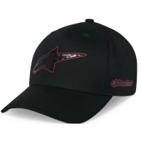 Carbon Fiber Snapback Hat — One Size, Black